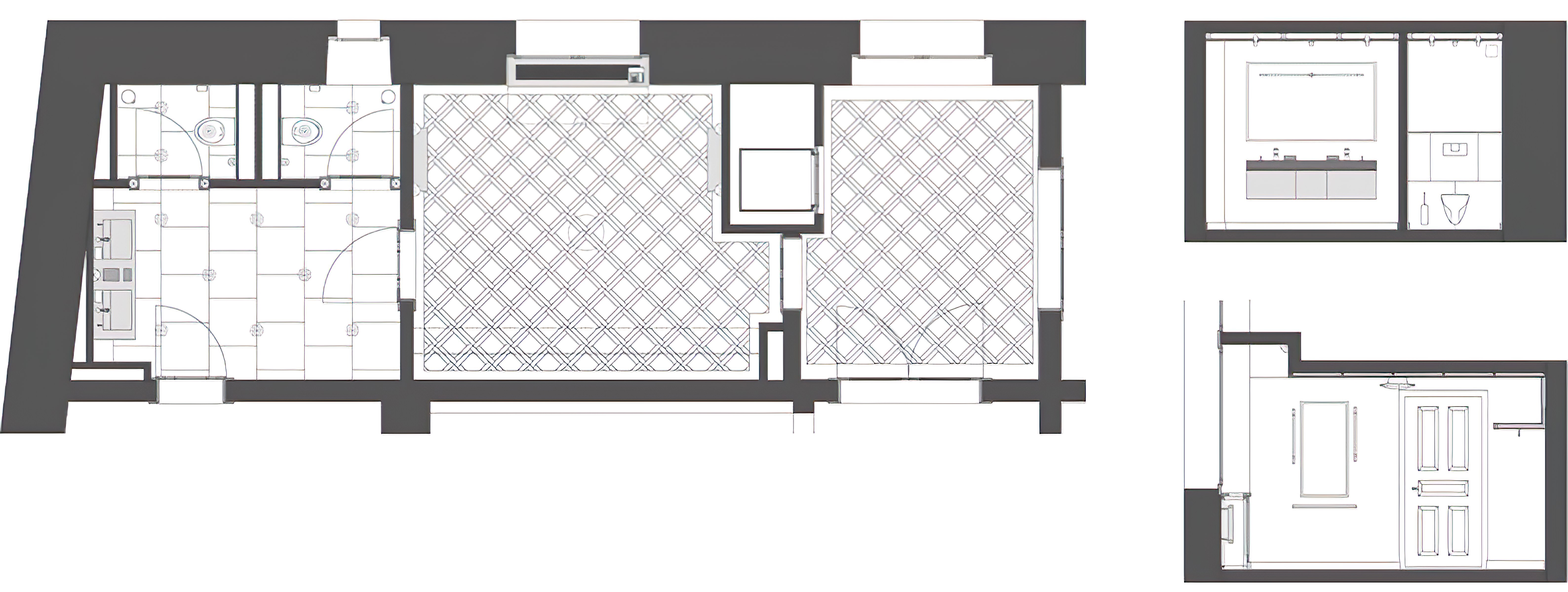 Plan Gesellschafthaus der Schildner zum Schneggen, Zürich