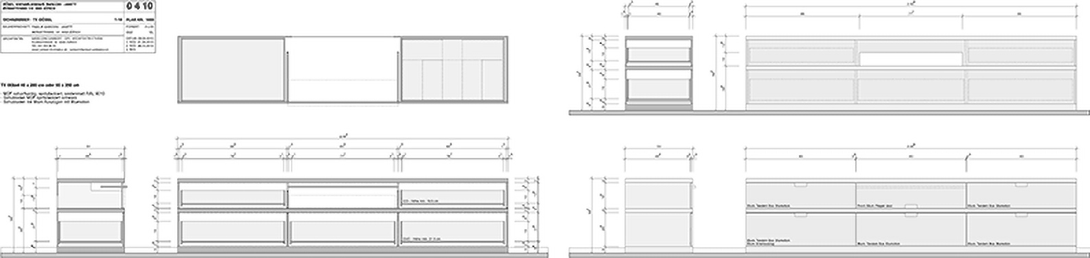 Abbildung Einbauten Korpus